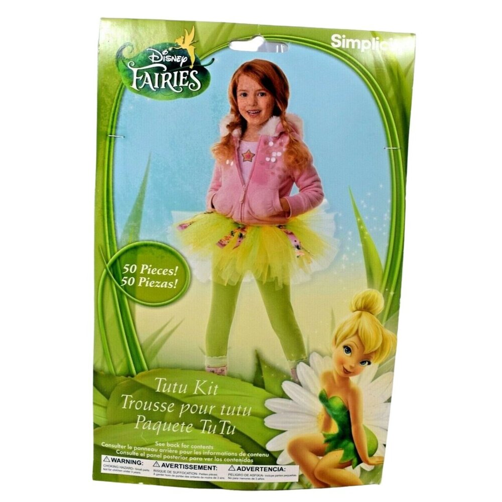 Simplicity Disney Fairies Tutu Kit (DIY) Dress Up Costume New